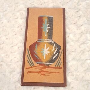 Native American Sand Art Artist Signed
